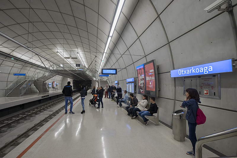 Metro Bilbao linea 3 Otxarkoaga